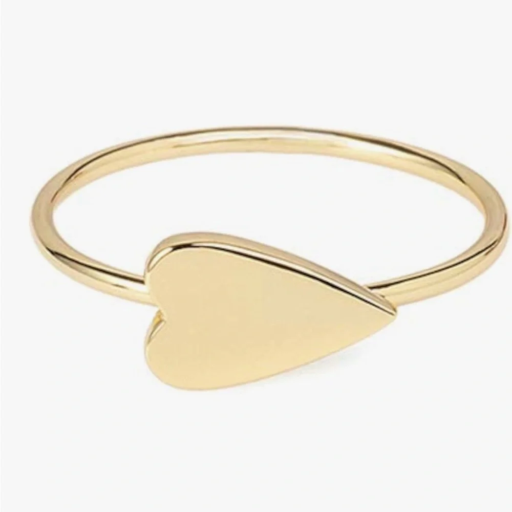 UNCOMMON JAMES GOLD HEART RING - Picture 1 of 3